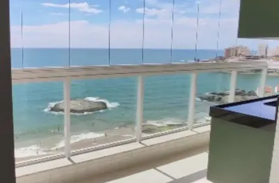 Apartamento frente mar na praia do morro / simplesmente deslumbrante - guarapari