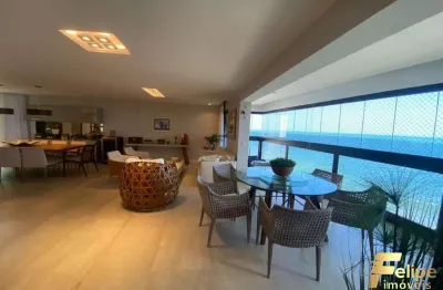 Deslumbrante apartamento frente mar na praia dos namorados / guarapari - es