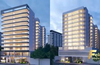 Apartamento de luxo frente mar na praia da costa / vila velha - es