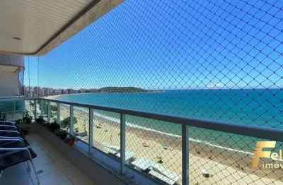 Ótimo apartamento de frente para o mar da praia do morro - guarapari / es