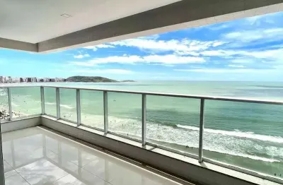 Apartamento com 3 quartos à venda na praia do morro, guarapari , 122 m2 por r$ 1.500.000