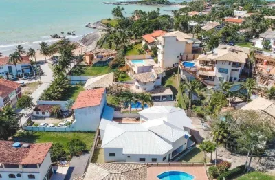 Casa em condomínio fechado com 4 quartos à venda na praia do morro, guarapari  por r$ 3.500.000