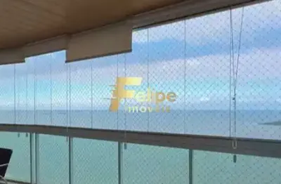 Belíssimo apartamento de 04 quartos, sendo 02 suítes, com uma vista exuberante para o mar, à venda em itaparica, vila velha/es