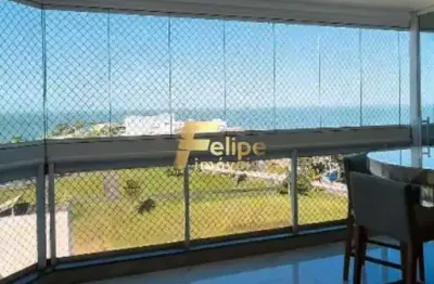 Lindíssimo apartamento de 02 quartos, sendo 01 suíte, 02 varandas, dependência de empregada, à venda na praia da costa em vila velha/es!