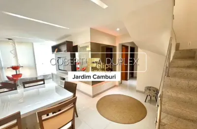 Belíssima cobertura duplex de 04 quartos, sendo 03 suítes, sol da manhã, à venda em jardim camburi, vitória/es!