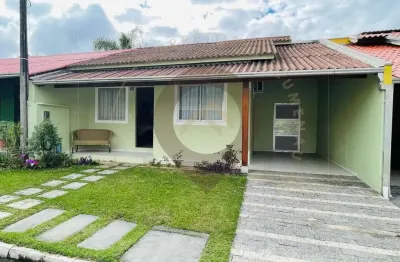 Casa em condomínio fechado com 2 quartos à venda no velha, blumenau , 110 m2 por r$ 425.000
