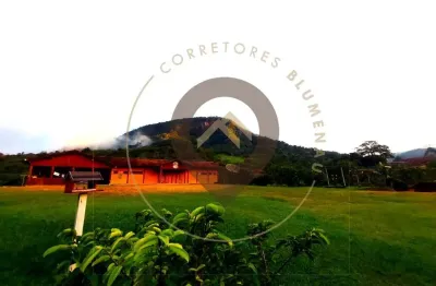 Chácara / sítio com 6 quartos à venda na margem esquerda, apiúna , 470 m2 por r$ 1.050.000