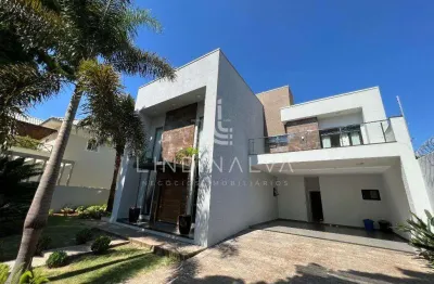 Sobrado no condomínio village iguaçu, com 5 suítes, área gourmet e piscina - altíssimo padrão