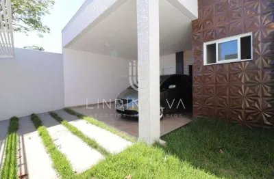 Casa recém construída no jd lancaster, com 3 dormitórios, área goumert - excelente acabamento