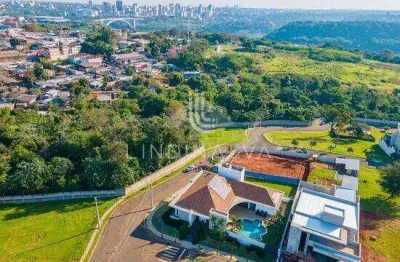 Terreno à venda com área de 617,00m , condomínio esmeralda, foz do iguacu - pr