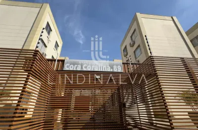 Apartamento mobiliado localizado no residencial cora coralina