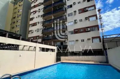 Apartamento  no edifício santa cruz  centro de foz do iguaçu-pr