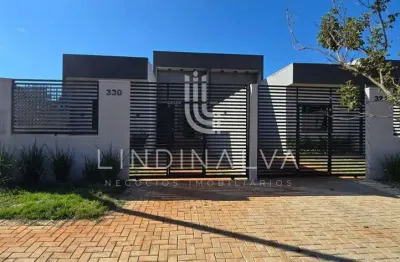 Casa nova com 2 suítes, espaço gourmet no jardim fenícia em foz do iguaçu
