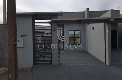 Casa nova à venda no jardim alvorada com 2 quartos e excelente localização