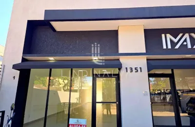Sala comercial para locação,129.00 m , centro, foz do iguacu - pr
