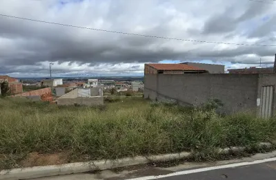 Oportunidade zabele terreno com 140 m², visão privilegiada,  zabelê - vitória da conquista - ba