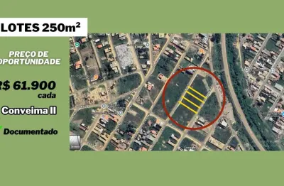Oportuinidade no coveima 2 250m²  jatobá - vitória da conquista - ba