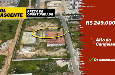 OPORTUNIDADE ALTO DO CANDEIAS LOTE 360m², RUA ASFALTADA - VITORIA DA CONQUISTA BA