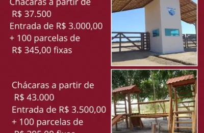 Sua chácara a partir de r$ 43,900, 1000m² em vitória da conquista - ba