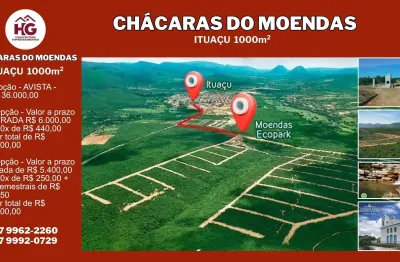 Opotuinidade em ituaçu chácaras moendas ecopark 1.000m² - ituaçu ba