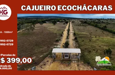 Lotes chácara 1000 m²,  são sebastião - vitória da conquista - ba
