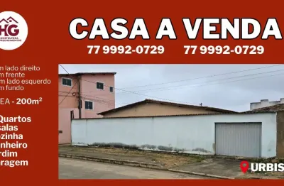 Oportuniddae casa 3/4 e quntal, urbis 6, vitoria da conquista ba