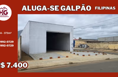 Alugo galpão de esquina, 185m² de areas construida,  felipinas  - vitória da conquista - ba
