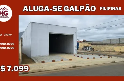 Alugo galpão de esquina, 185m² de areas construida,  felipinas  - vitória da conquista - ba