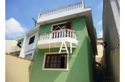 Sobrado à venda com 3 quartos no mandaqui, 1 suíte, 2 vagas de garagem,170m²