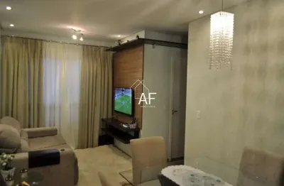 Apartamento para venda no sacomã 2 quartos, 1 vaga de garagem, 45 m²