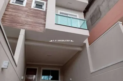 Sobrado novo para venda no jardim brasil, 3 quartos, 1 suíte, 2 vagas de garagem, 145m²