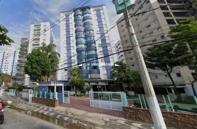 Apartamento em frente à praia do gonzaguinha, 3 quartos, 1 suíte, 1 vaga de garagem, 126m²