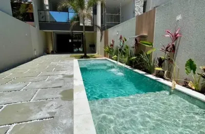 Casa duplex nova com 4 quartos, piscina, churrasqueira,  3 vagas de garagem, edson queiroz