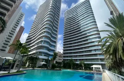 Apartamento à venda no condomínio bossa nova, 5 quartos, 5 vagas, vista mar, meireles