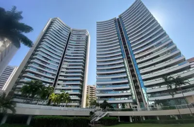 Cobertura duplex no condomínio paço do bem, apartamento com 4 quartos, 5 vagas de garagem, vista mar, meireles