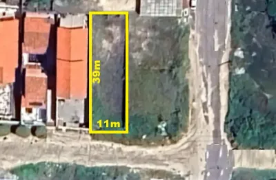 Terreno no bairro dunas - praia do futuro, lote com 429m² de área total, excelente para construção de casa residencial