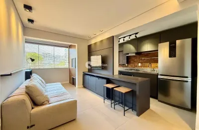 Lindíssimo apartamento a venda completamento mobiliado com 2 vagas no rosário