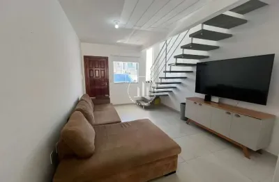 Sobrado geminado 76m² com 2 quartos e suítes na serraria - jms