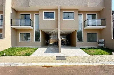 Sobrado novo em condomínio fechado 03 quartos sendo 01 suíte a venda no bairro costeira, são josé d