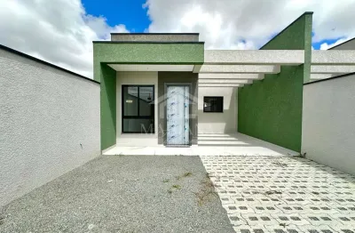 Casa nova 03 quartos sendo um suíte com espaço de terreno  à venda, cruzeiro, são josé dos pinhais,