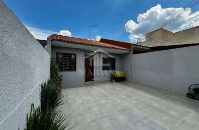 Casa com espaço gourmet com 02 dormitórios à venda, santo antônio, são josé dos pinhais, pr