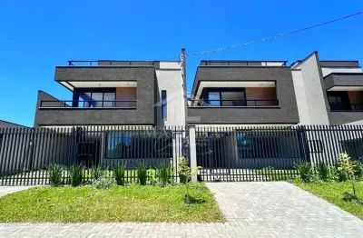 Sobrado novo 3 dormitórios sendo 2 suítes à venda, centro, são josé dos pinhais, pr