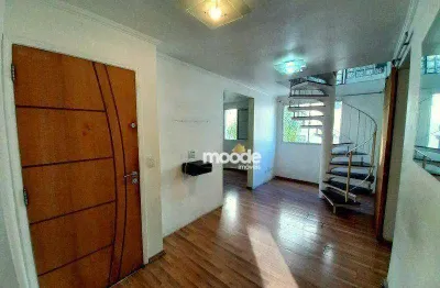Cobertura com 3 dormitórios à venda, 110 m² por r$ 440.000,00 - jardim bonfiglioli - são paulo/sp