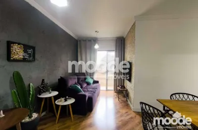 Apartamento com 2 quartos à venda, 54 m² por r$ 245.000 - jardim barbacena - cotia/sp