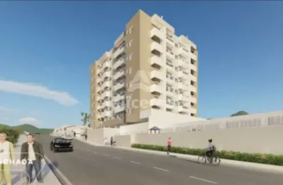 Apartamento amplo de 2 dormitórios com suíte, terraço e hobby box em areias - são josé - sc