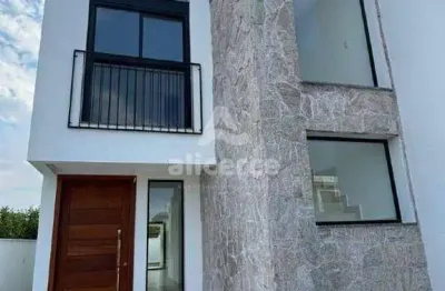 Pronto para morar - casa à venda com 3 quartos 3 suítes, 150m² em campeche florianópolis