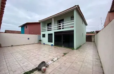 Sobrado para venda possui 204 metros quadrados com 4 quartos em cibratel ii - itanhaém - sp