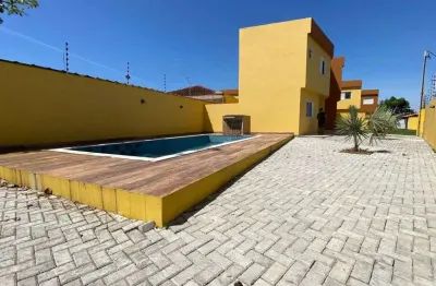 Casa em condomínio para venda com 2 quartos em jequitiba - itanhaém - sp