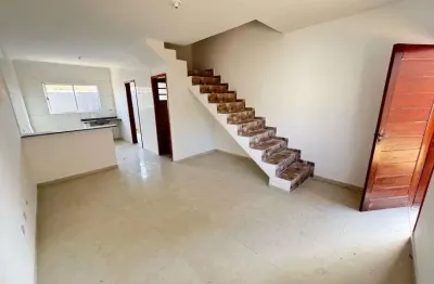 Casa em condomínio para venda com 80 metros quadrados com 2 quartos em itaoca - mongaguá - sp