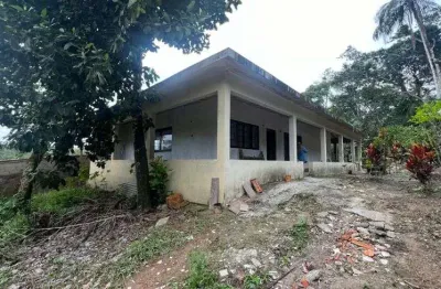 Chácara para venda possui 216 metros quadrados com 2 quartos em são fernando - itanhaém - sp